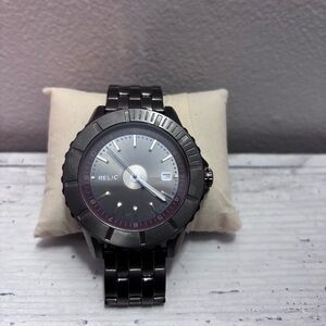 Relic Dark Gray Men's Watch